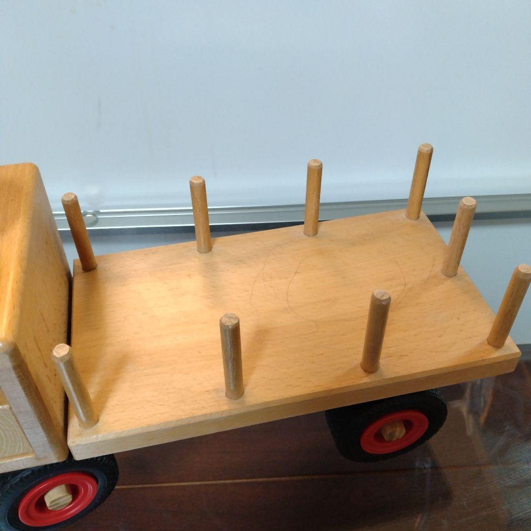 fagus ファーグス ブナの木で作られた働く車 フォークリフト トラック