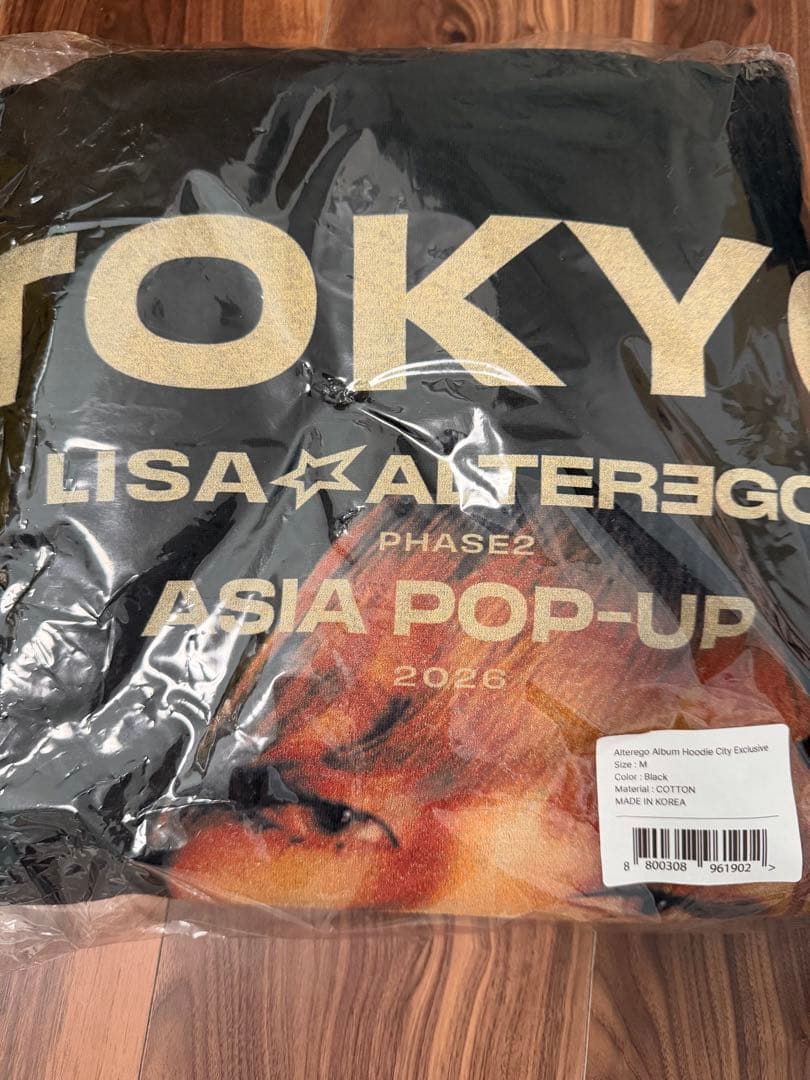 BLACKPINK LISA リサ　パーカー Mサイズ