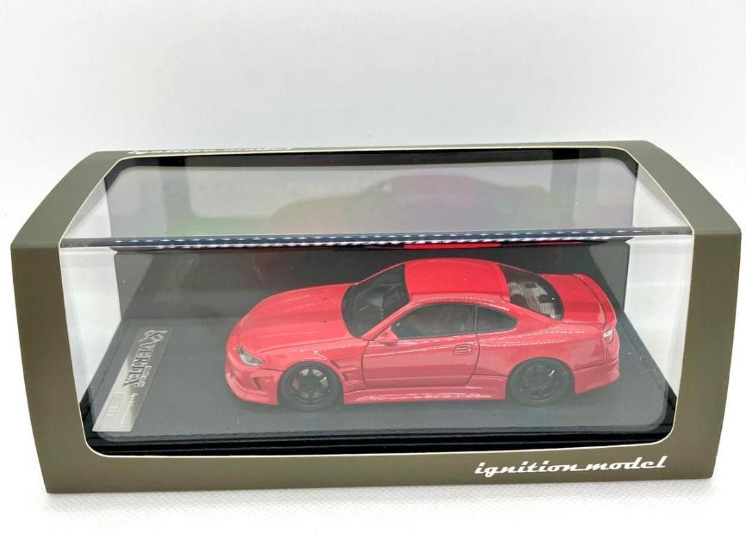 ★1/43★VERTEX S15 シルビア★レッド★イグニッションモデル★