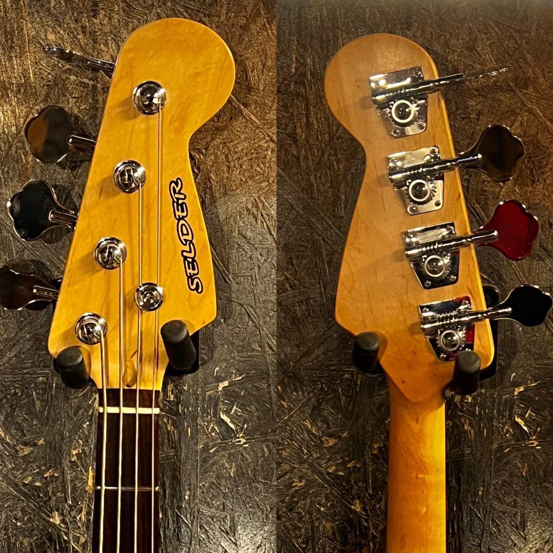 SELDER ジャズベースタイプ ホワイト 管AO