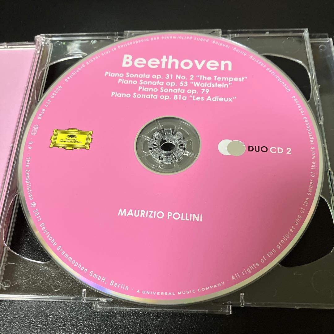【売約済】ポリーニ／ベートーヴェン：ピアノ・ソナタ選集（全8曲）2CD