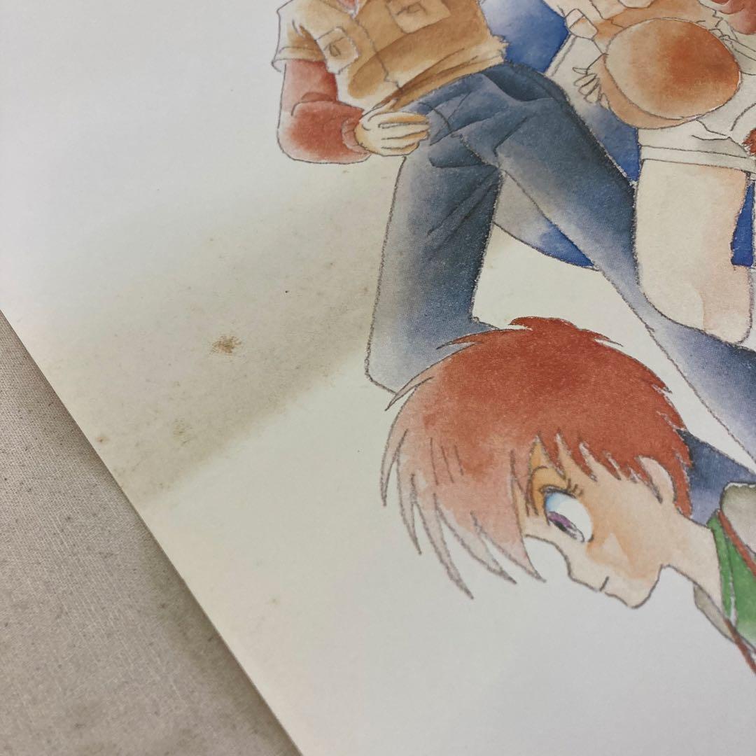 【激レア★わたなべひろしさんサイン入り】銀河漂流バイファム　B2ポスター　P15