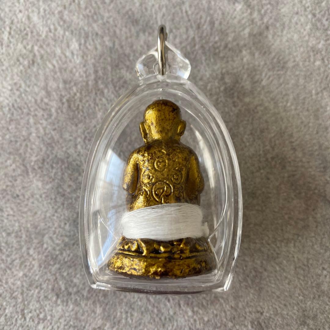 プラクルアン 黄金の子 クマントン LPカオヘン師 超レア品 金運 守護 御守り