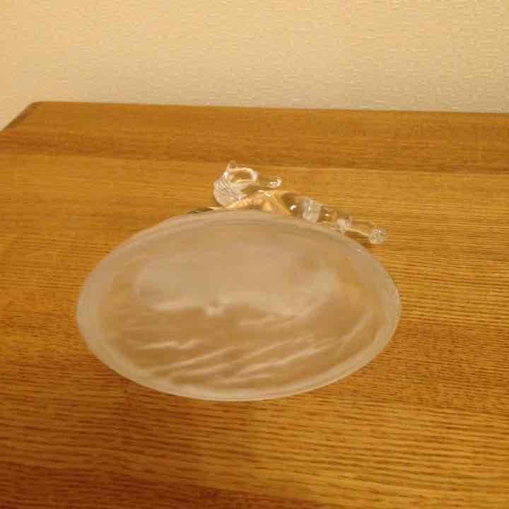 レア物！跳ね馬 ガラスモニュメント