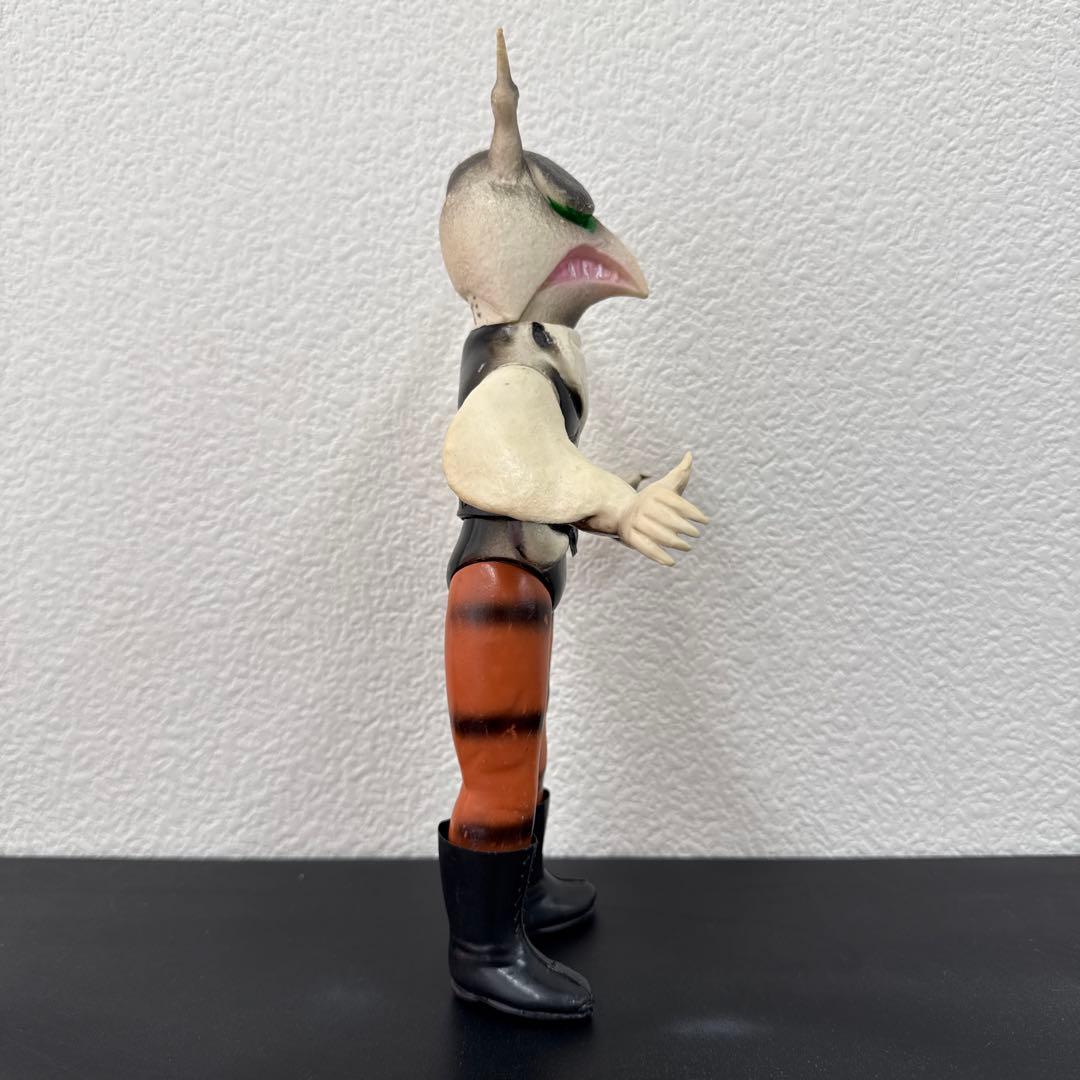 当時物　旧バンダイ　仮面ライダー　怪人　プラノドン　ソフビ