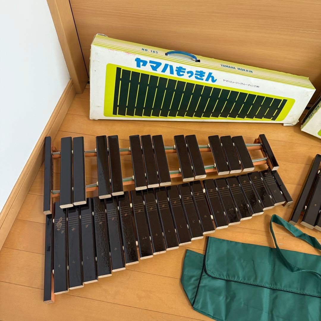 YAMAHA ヤマハ 木琴 No.185 No.180 2点セット 打楽器