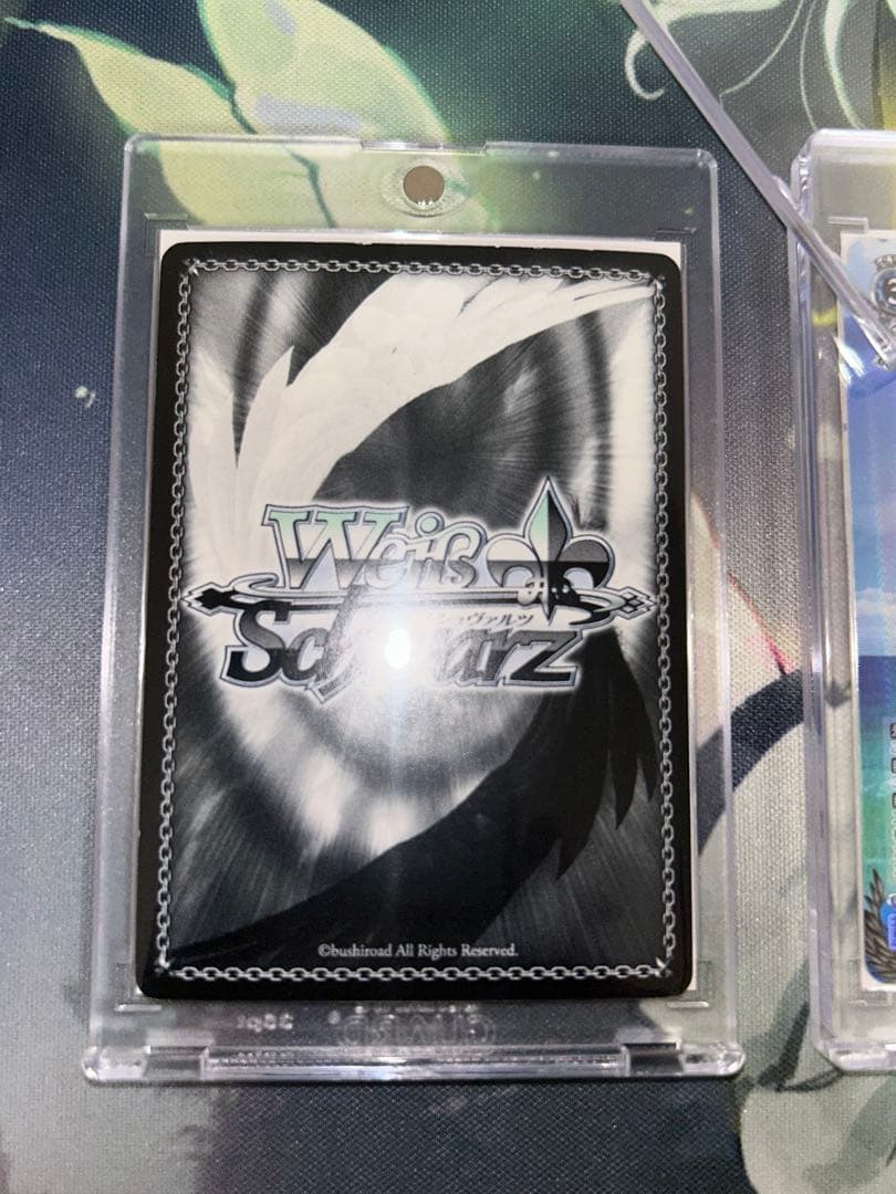 ヴァイスシュヴァルツ　銀髪の美少女 異世界常夏生活　エミリア　sp サイン