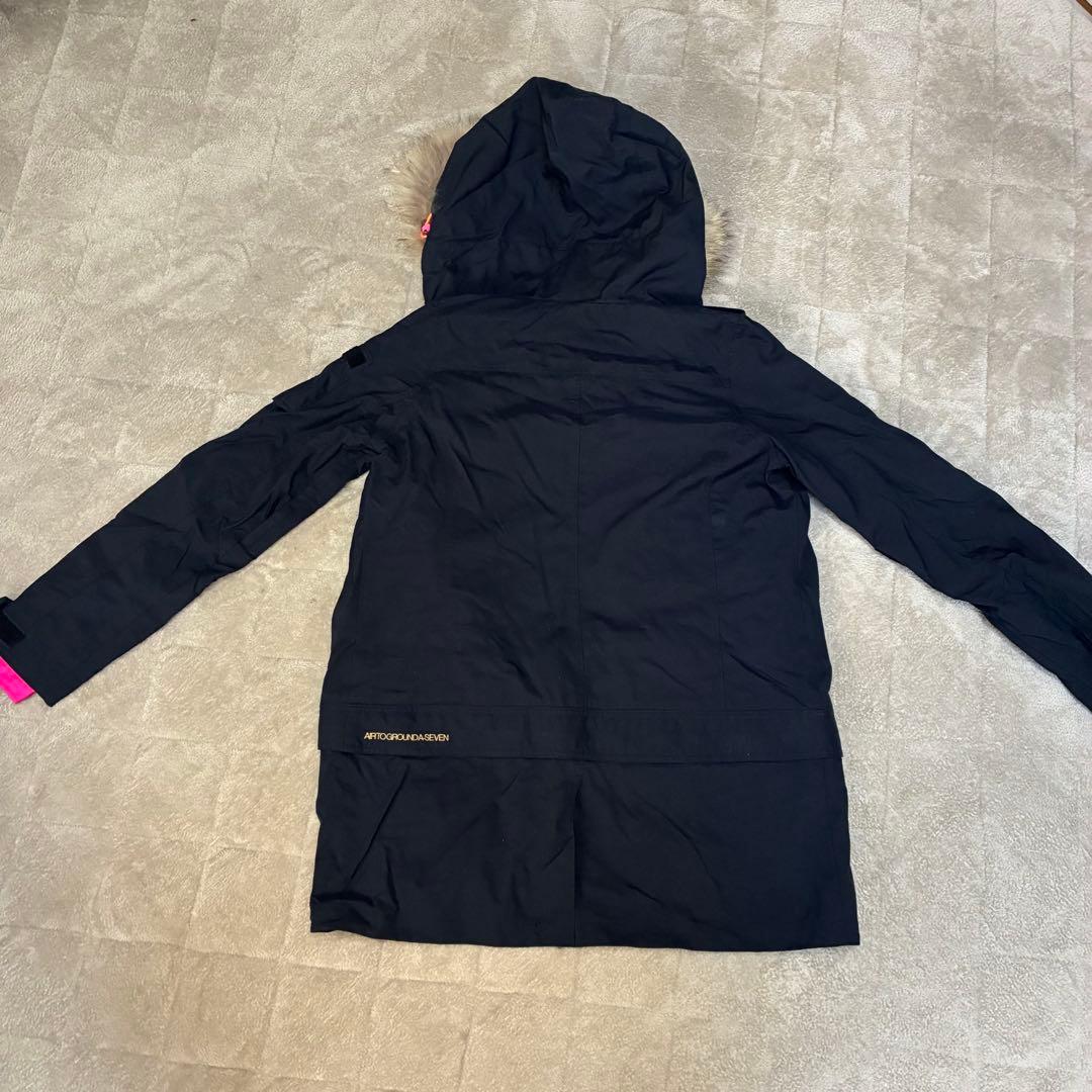 DESCENTE スキーウェア　Lサイズ　ピンク/ブラック