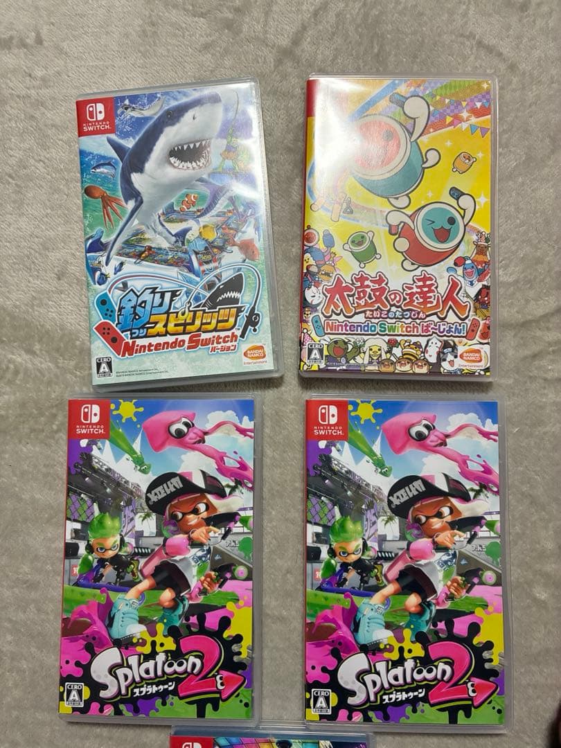 NINTENDOSwitch ゲームソフト　まとめ売り