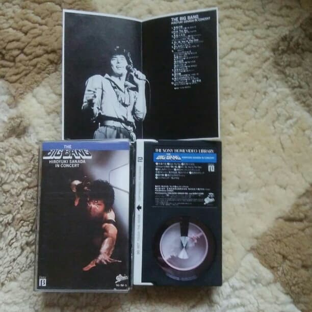 真田広之コンサートビデオテープ　BIGBANG ジャパンアクションクラブ