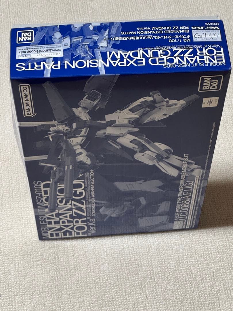 MG ZZガンダム ver.ka プレミアムデカール付 強化拡張パーツ　セット