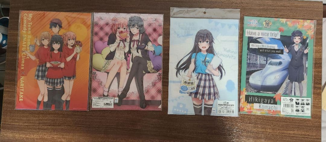 (写真3枚)俺ガイル クリアファイル