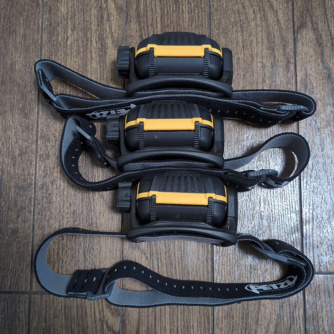 PETZL PIXA 3 ヘッドランプ 3個セット