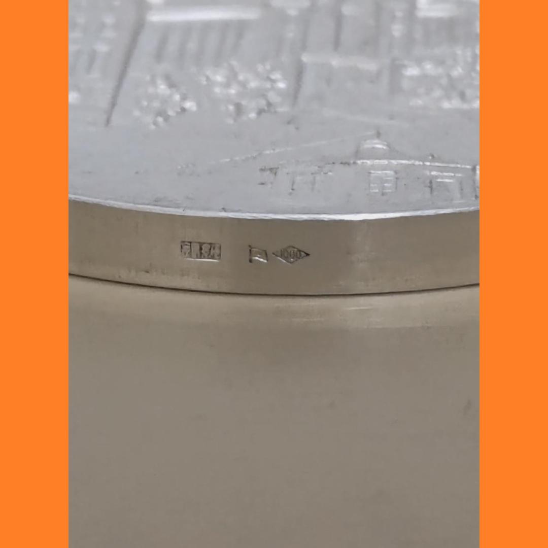 【純銀 約100g】鉄道100年記念メダル 鉄道黄金時代 1872-1972年