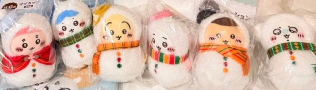 ちいかわ　エニマイくじ　E賞マスコットぬいぐるみ　コンプリート全6種セット