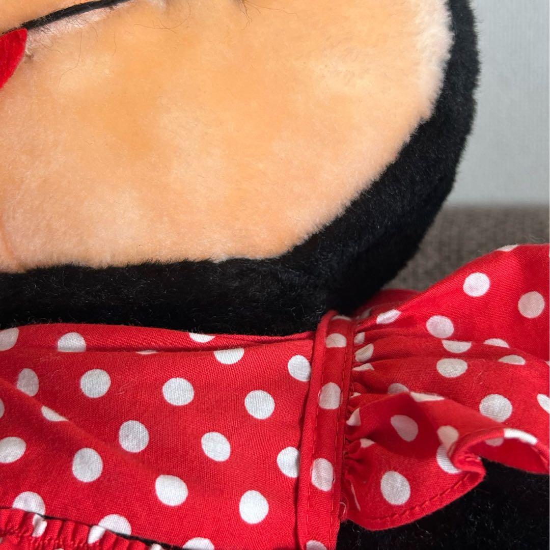 ディズニーヴィンテージミッキー&ミニーマウス大サイズぬいぐるみ約70cm日本製