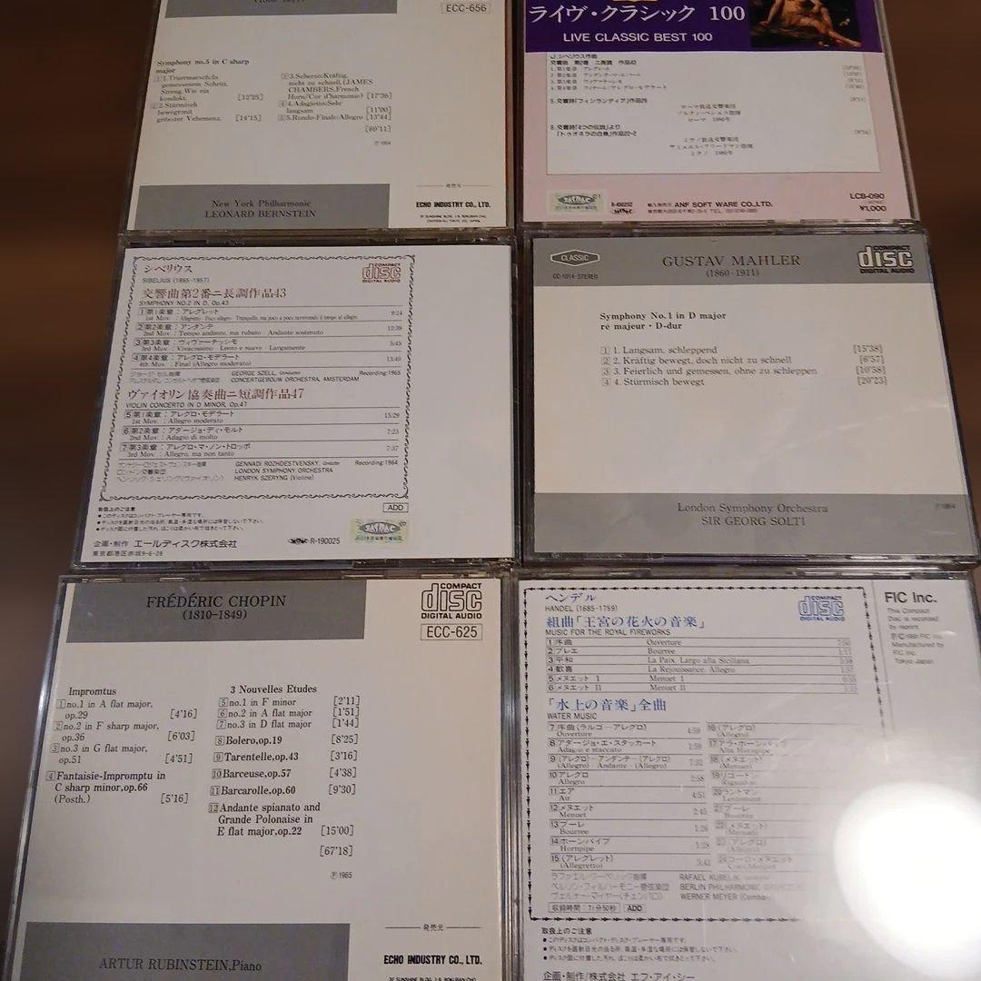クラシック音楽　CD　　38枚