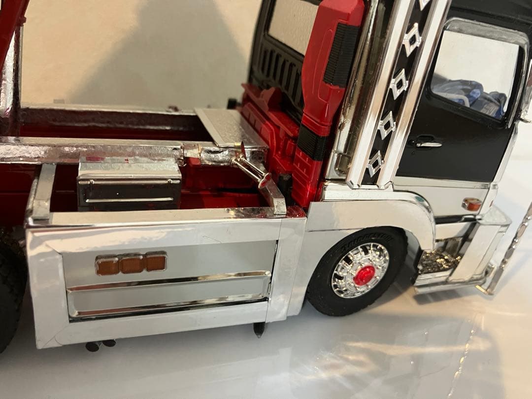 スーパーグレート、デコトラダンプ、1/32スケール完成品