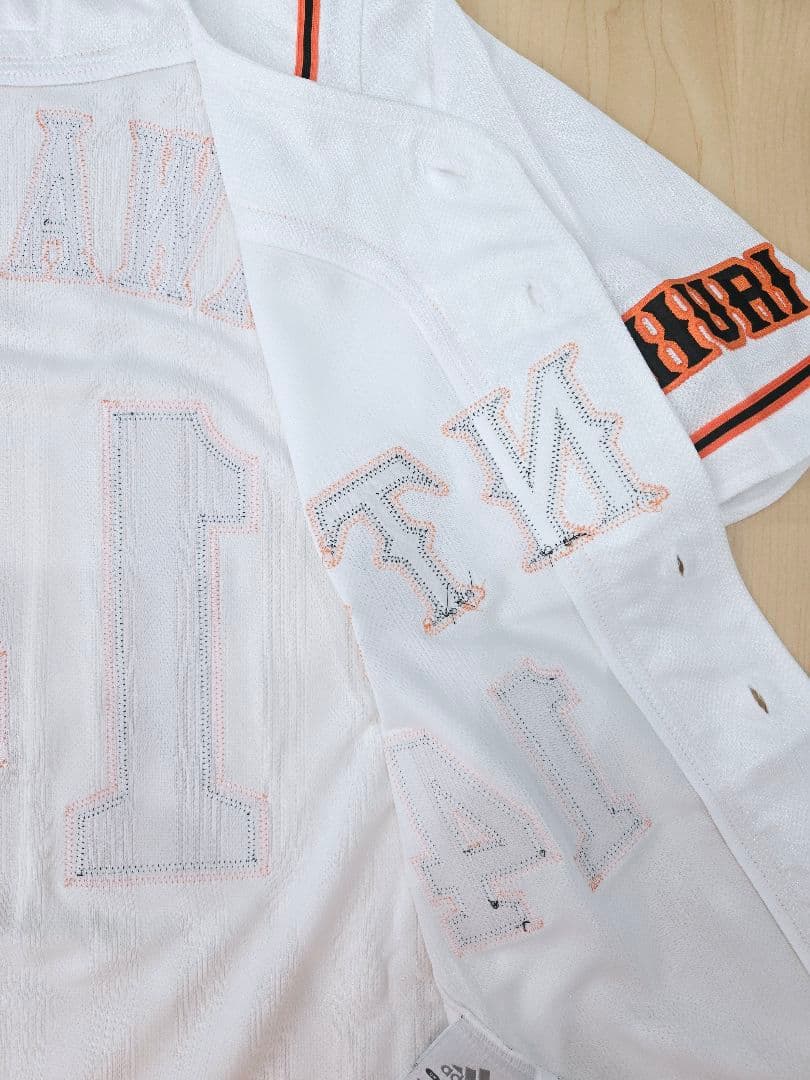 【プロコレ】読売ジャイアンツ　沢村栄治　永久欠番 ユニフォームadidas