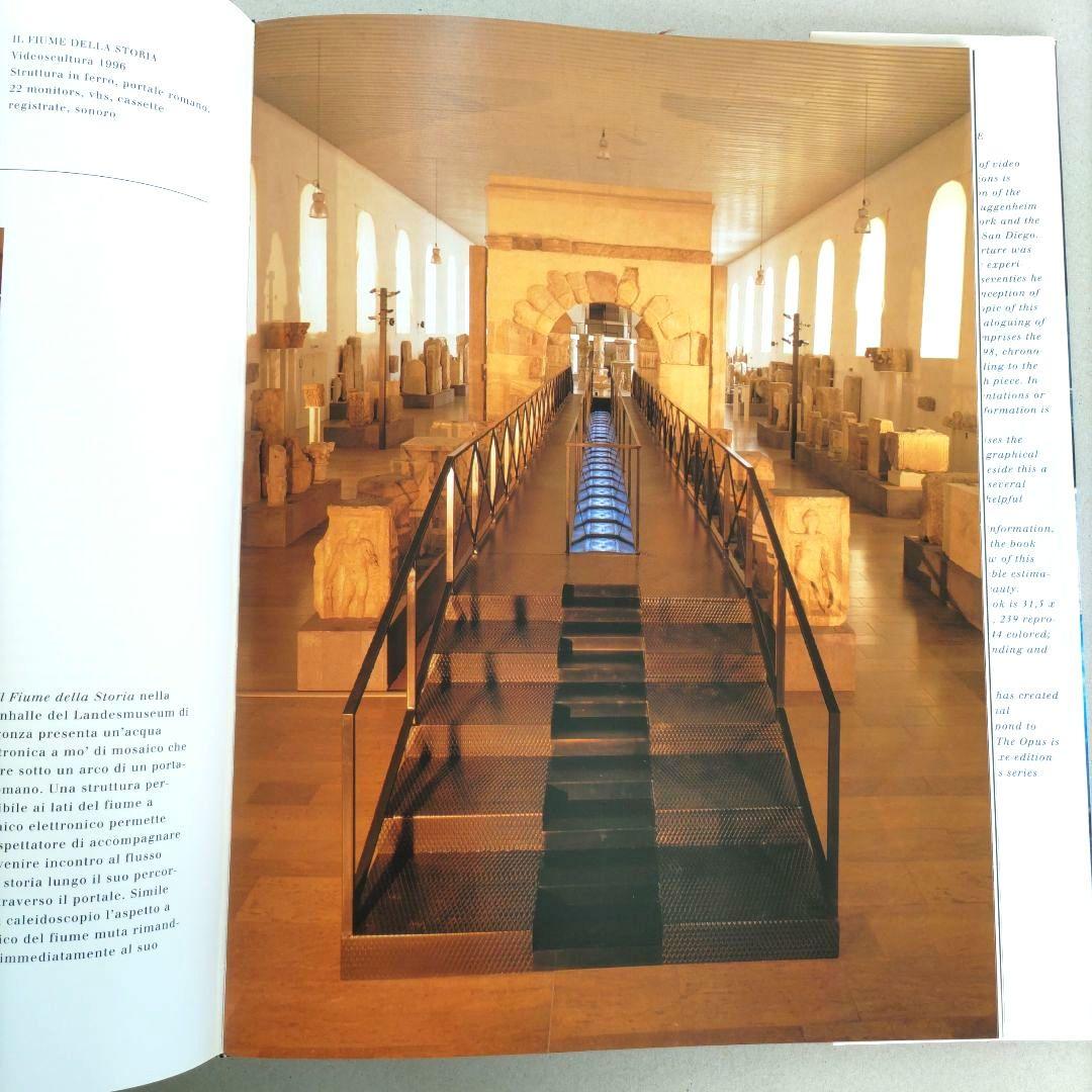 Fabrio Plessi:Opus Video Sculpture/ビデオ彫刻