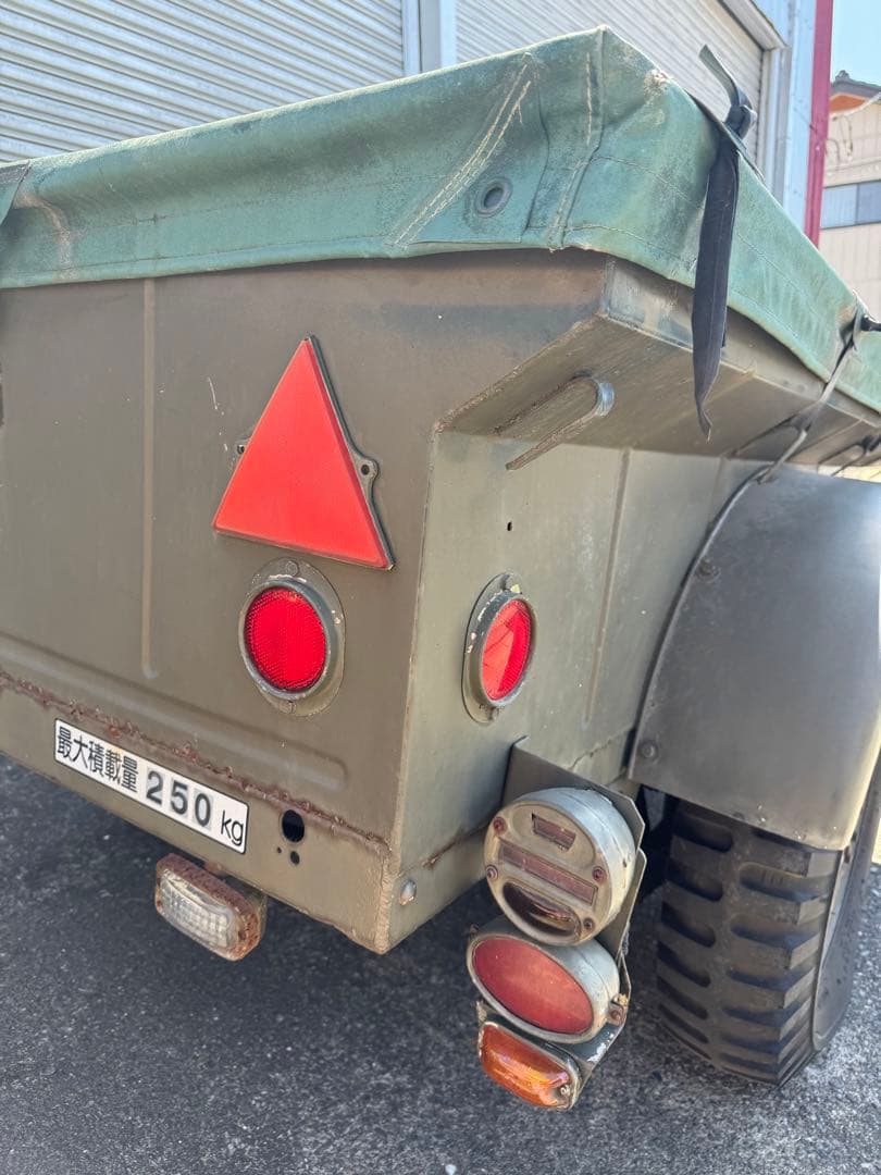 三菱　ジープ　トレーラー