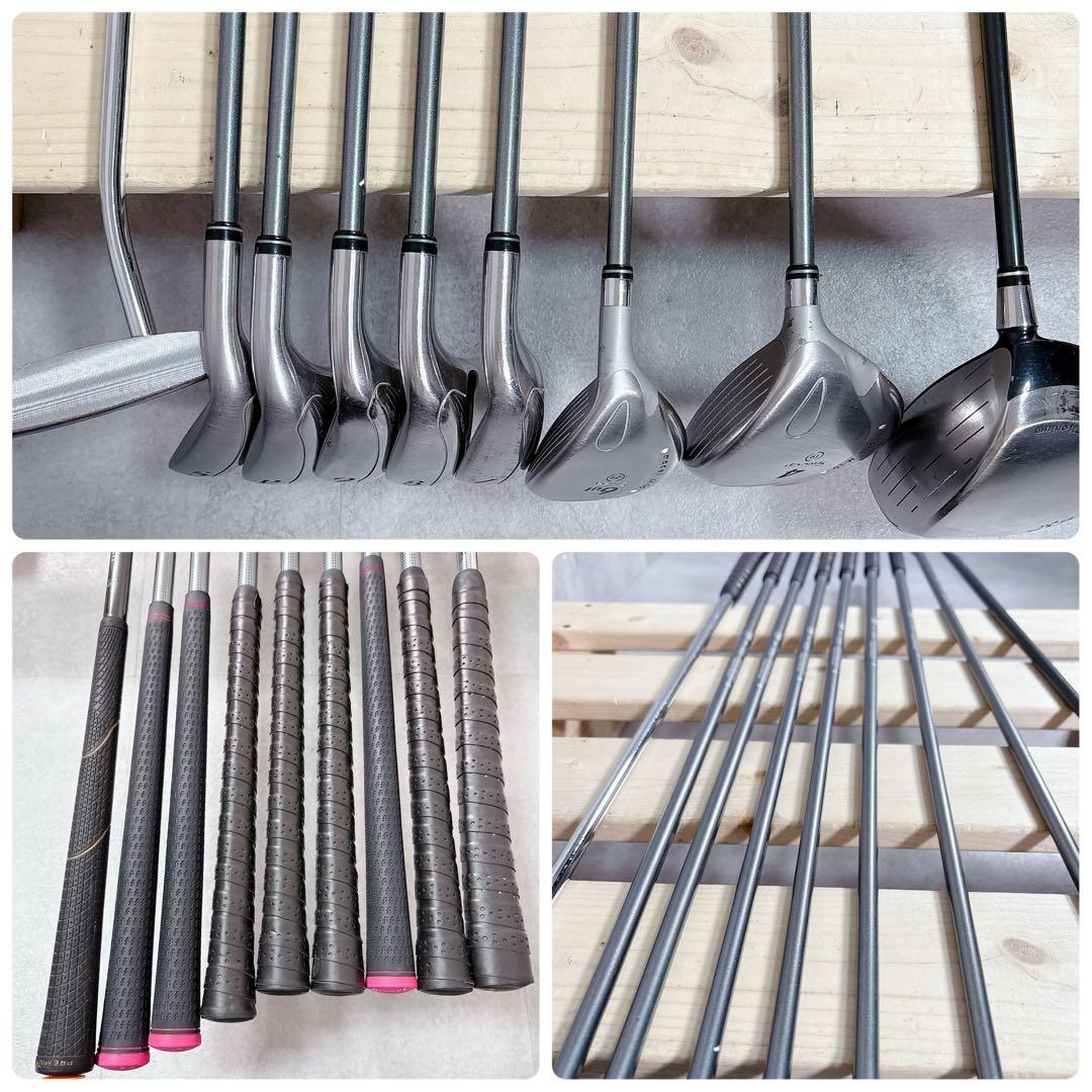 V809 PRGR Sweep レディース ゴルフ クラブ フルセット 入門