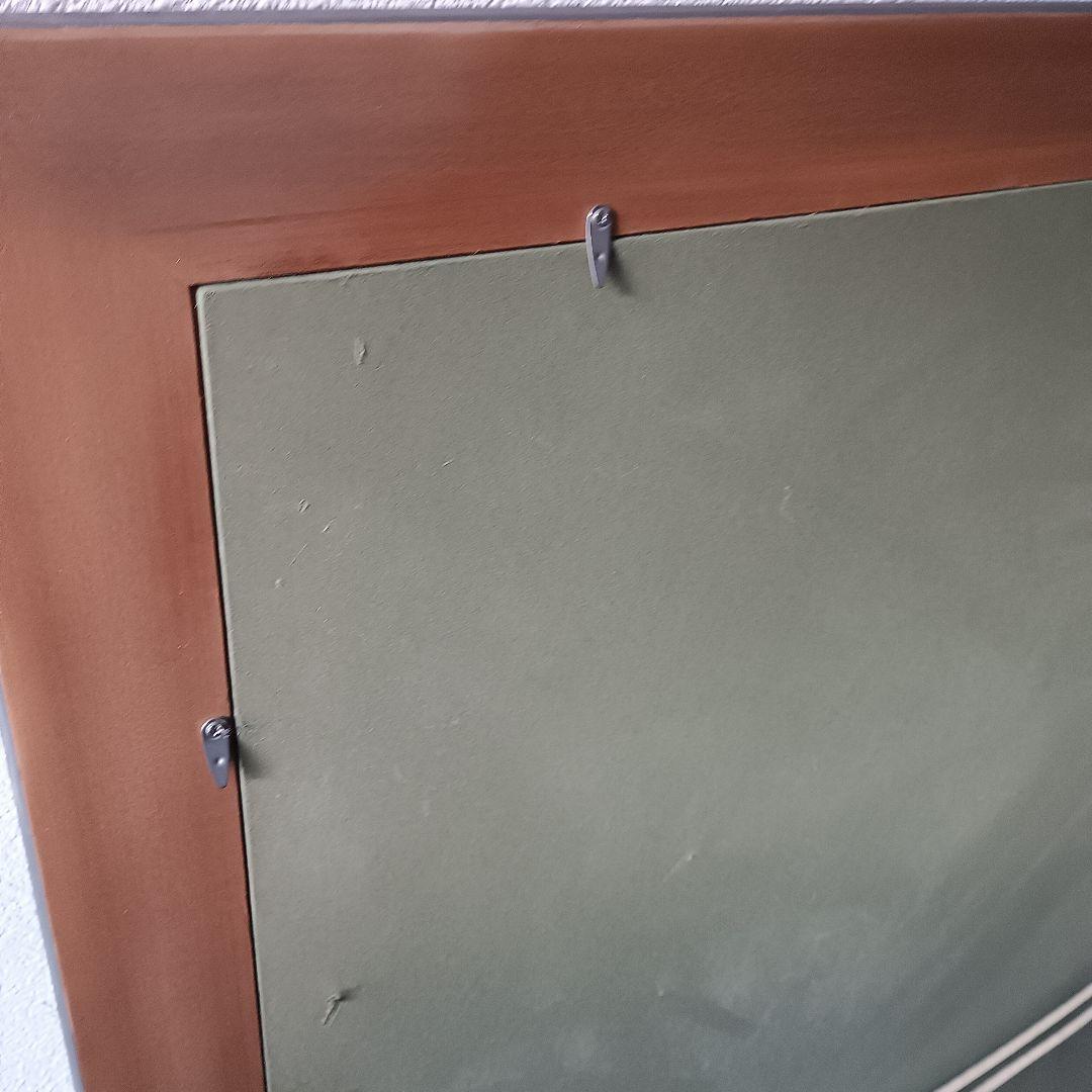 佐藤勝彦 仏画 不動明王 墨彩画 額サイズ約145x80cm 印有 真作肉筆