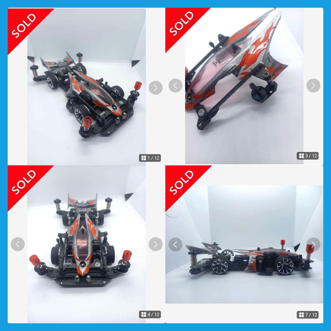 ミニ四駆完成品　オーダー　ミニ四駆パーツ　ギミック　慣らしモーター