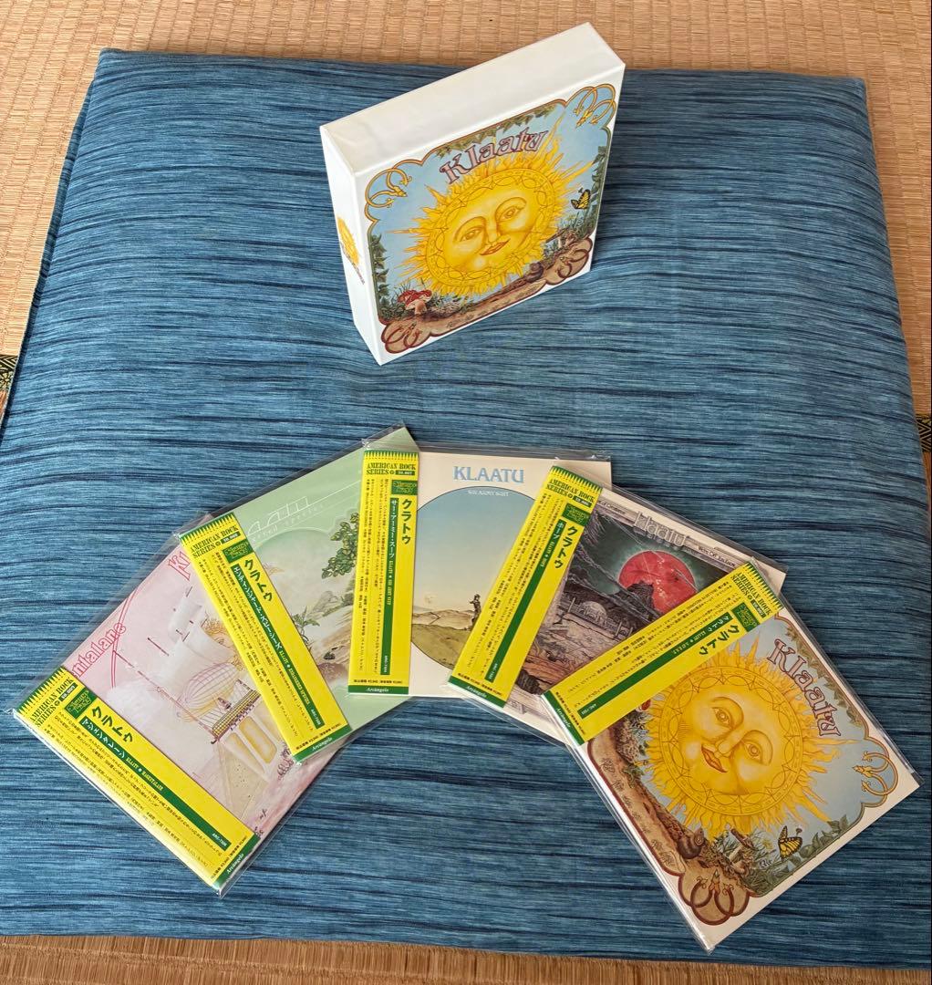 クラトゥKlaatu CD 紙ジャケ再発盤 5枚組ボックスセット