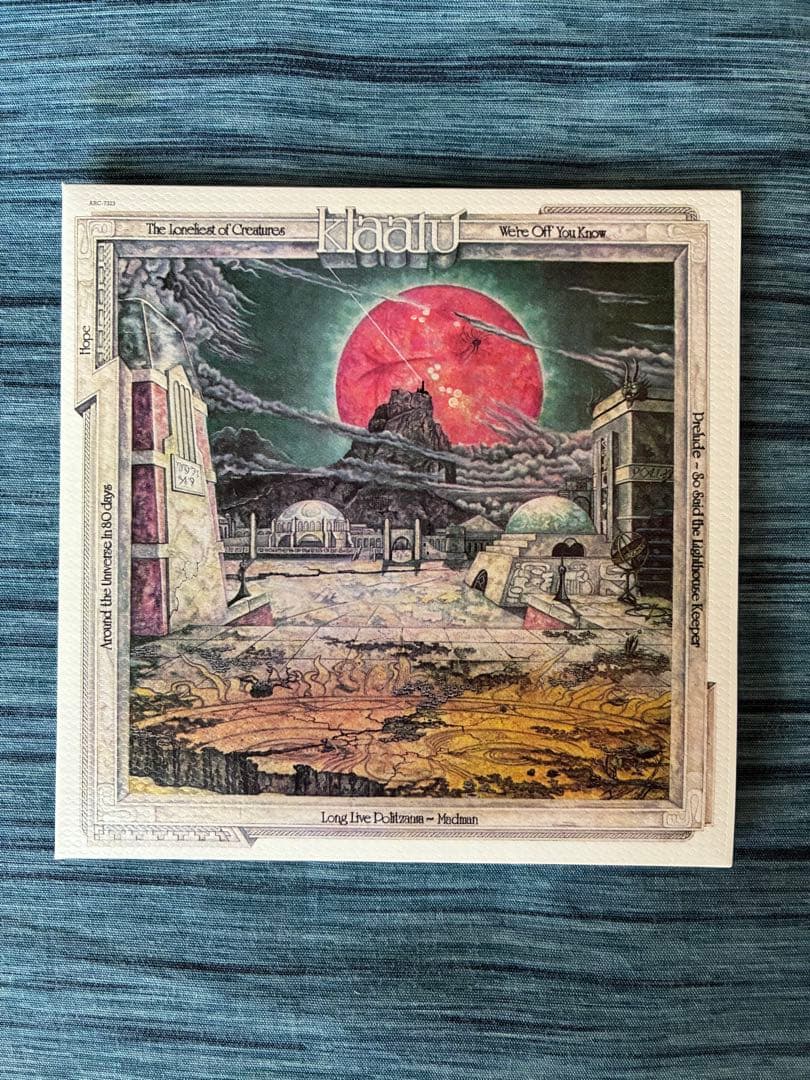 クラトゥKlaatu CD 紙ジャケ再発盤 5枚組ボックスセット