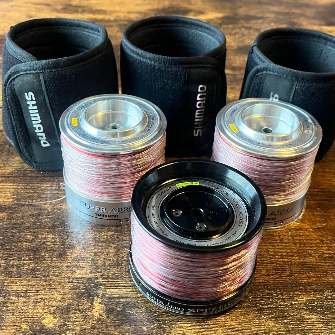 SHIMANO シマノ パワーエアロ タイプ3 5スプール SA257 SA28