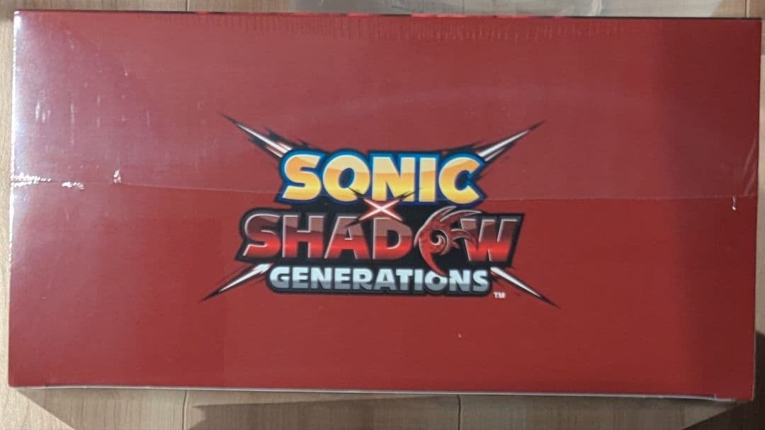 新品未開封 ソニック×シャドウCE Switch Amazon限定特典付