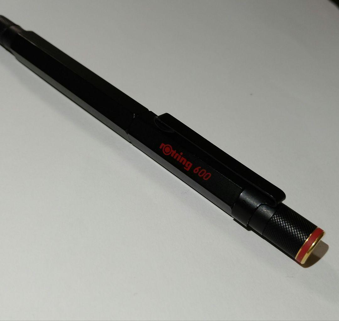 大幅値下げ！ 希少 Rotring 600g ボールペン 本体 黒 廃番