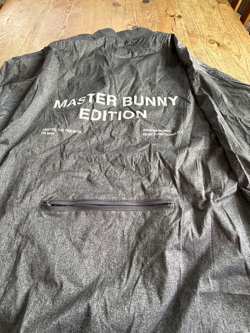 ■ マスターバニー　メンズ　ジャンパー　L グレー　ゴルフ　 防寒　防風　5