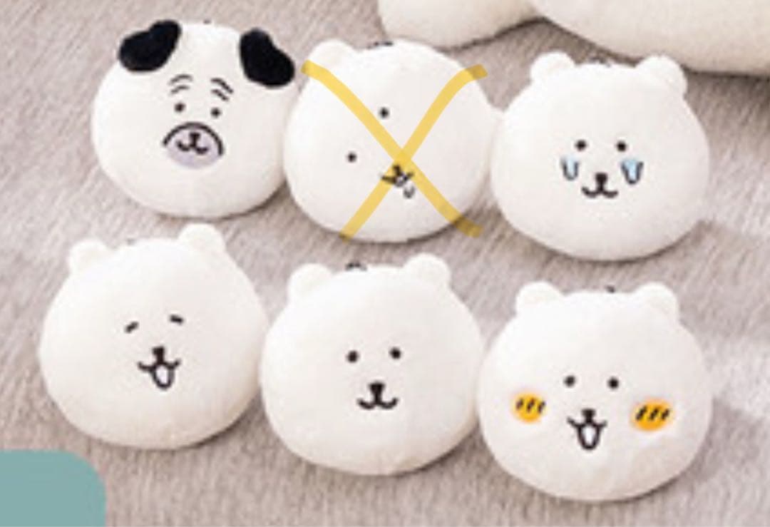 ナガノキャラクターズ ふわもち！くまだらけ ぬいぐるみくじ