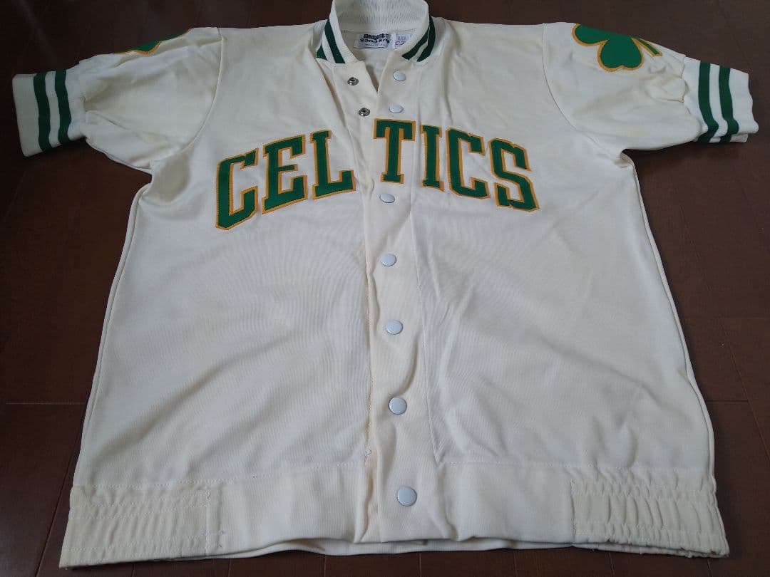 未使用 ビンテージ 80年代 NBA ボストンセルティックス ウォームアップ