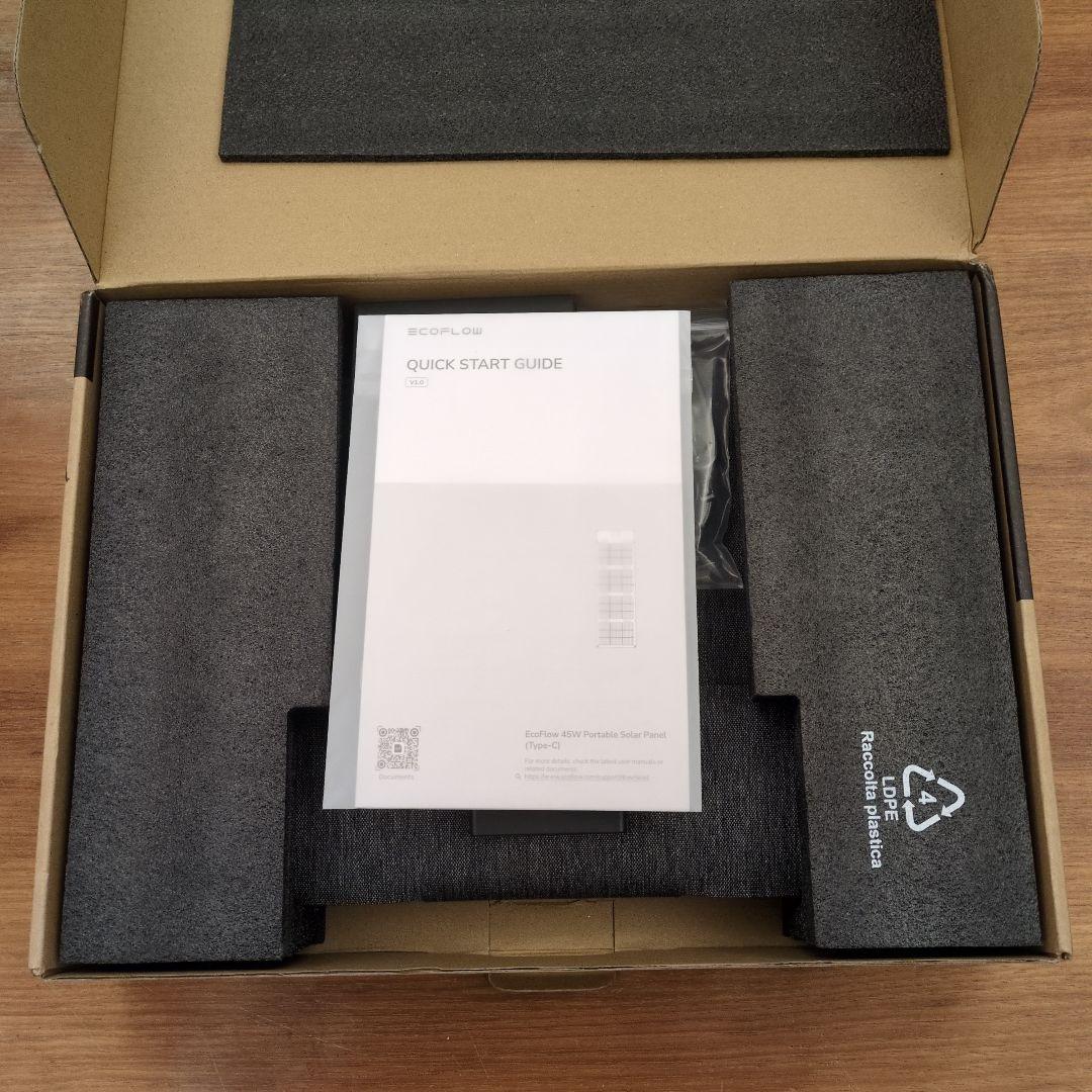 エコフロー 3＋Solar Panel45w ポータブル電源