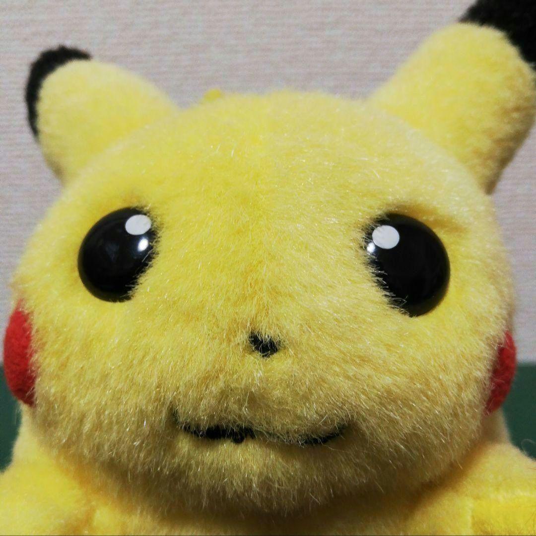 TOMY トミー 任天堂 初期 ピカチュウ ぬいぐるみ スクイーズ 顔バランス良