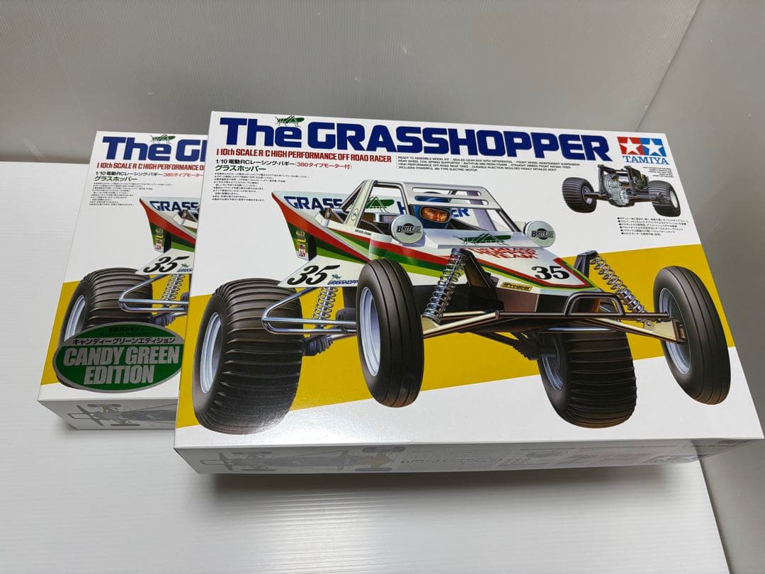 T*8様 タミヤ グラスホッパー キット2台分＋オプションパーツ