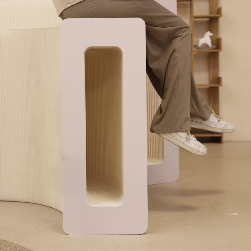 ディスプレイラック 中空展示台 陳列台 折りたたみ長さ2-3ｍ高さ58㎝幅42㎝