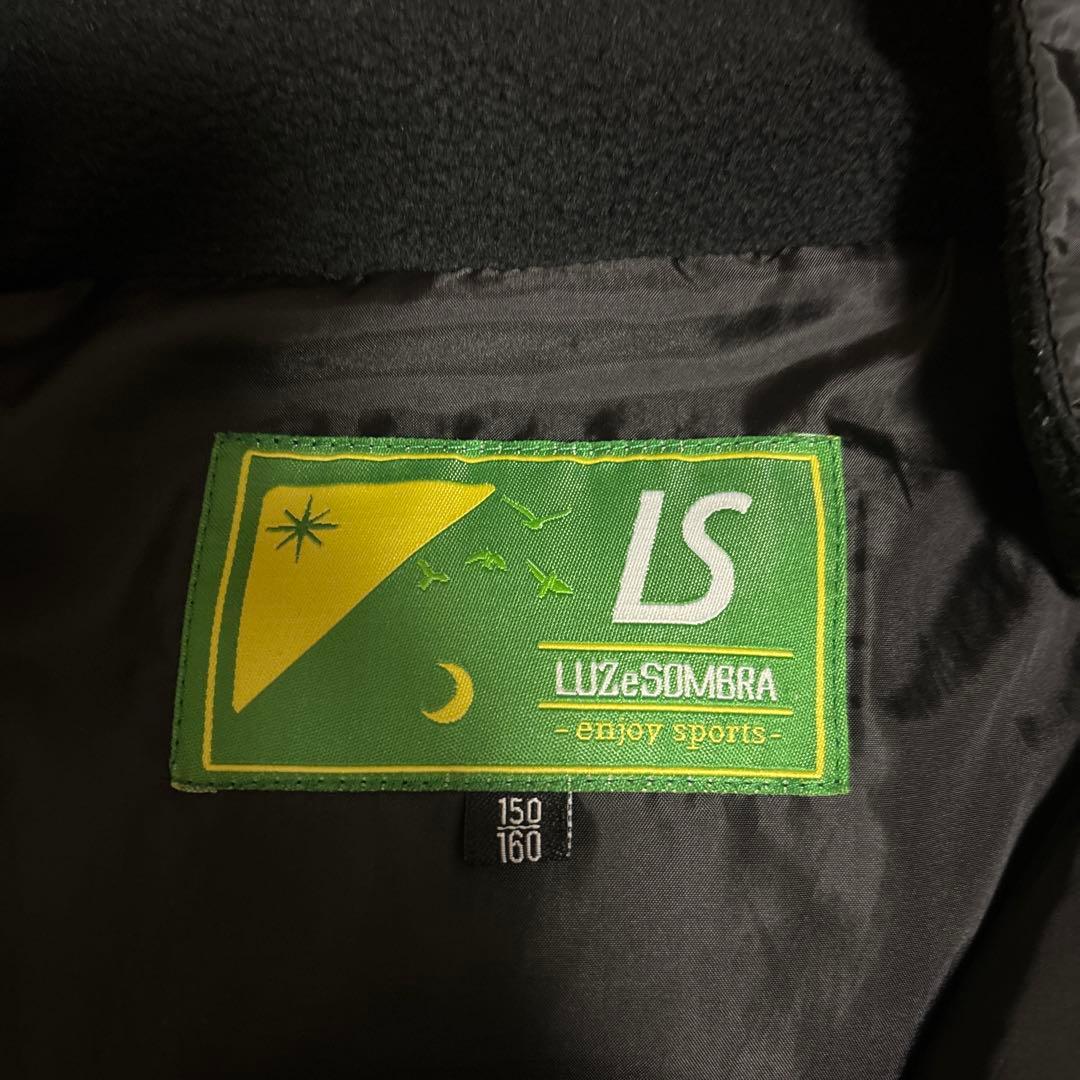 LUZeSOMBRA ブラック ベンチコート 150/160 サッカー　ルース