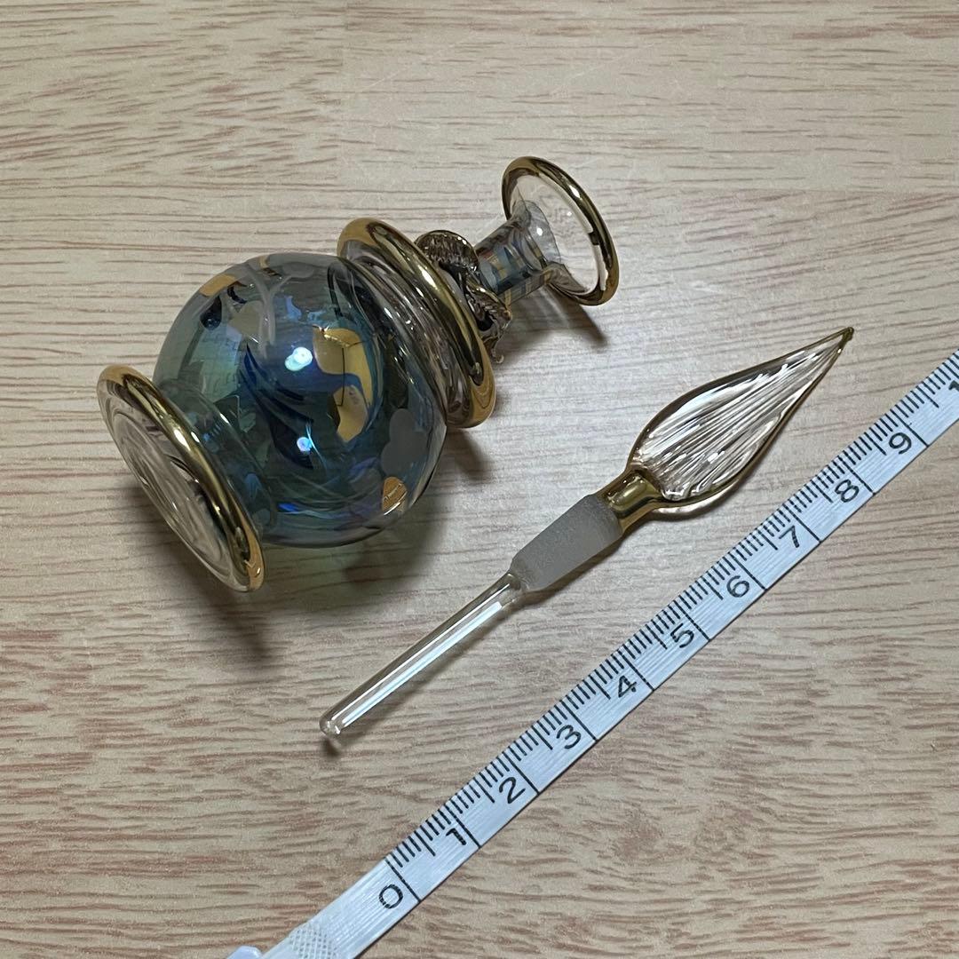 エジプト　香水瓶　ガラスボトル　ガラス工芸　アートグラス　合計9本セット　未使用