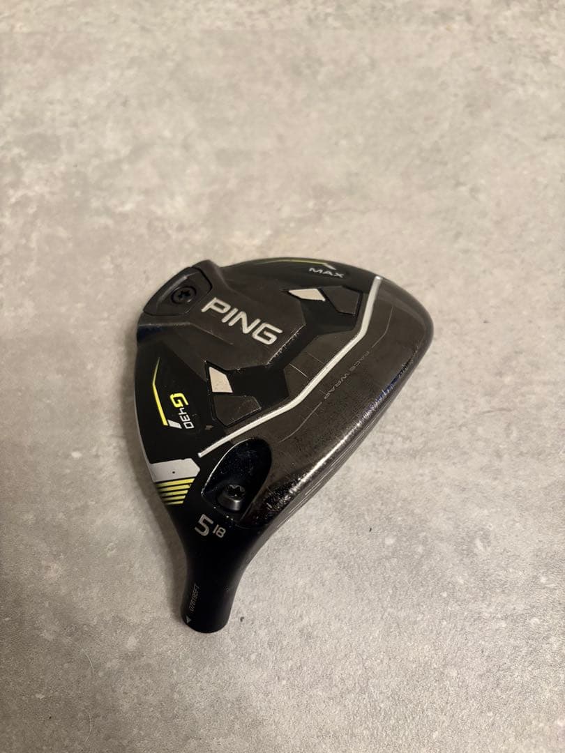 PING G430 MAX 5W 18度 ヘッド単品