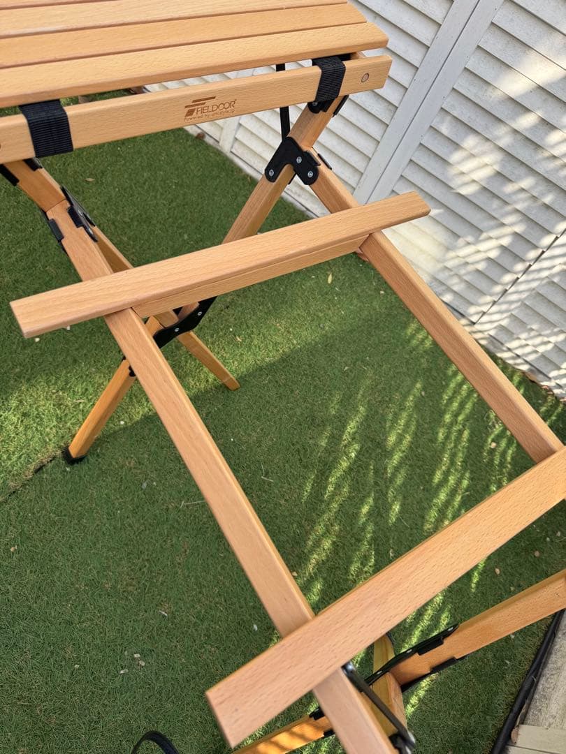 ウッドロールテーブル バーナーテーブル