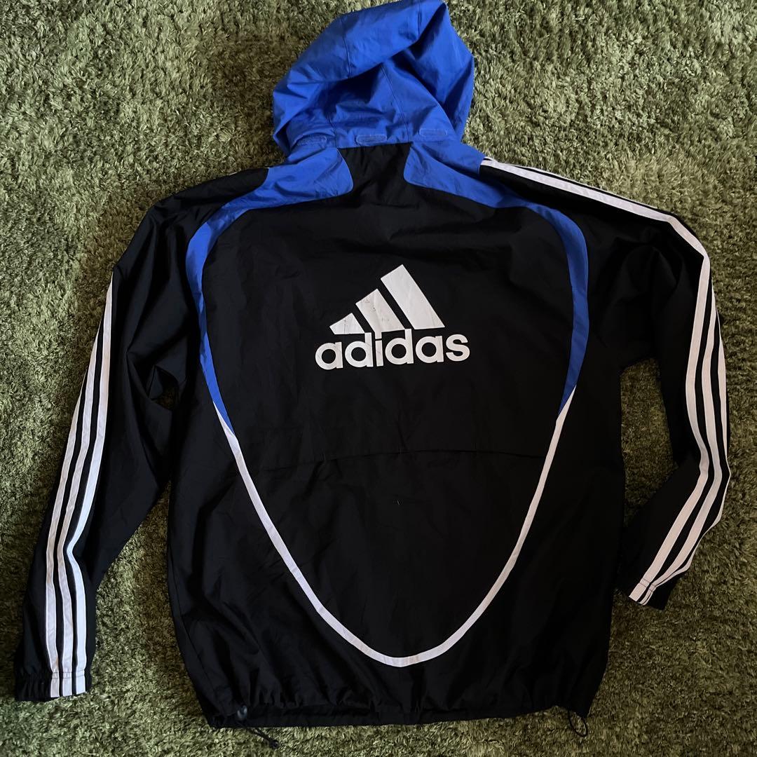 古着 00年代 adidasプレミアリーグ チェルシーFC Mフード付き