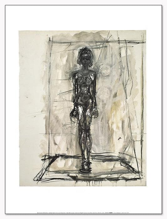 額装品/Dessin/アルベルト ジャコメッティ