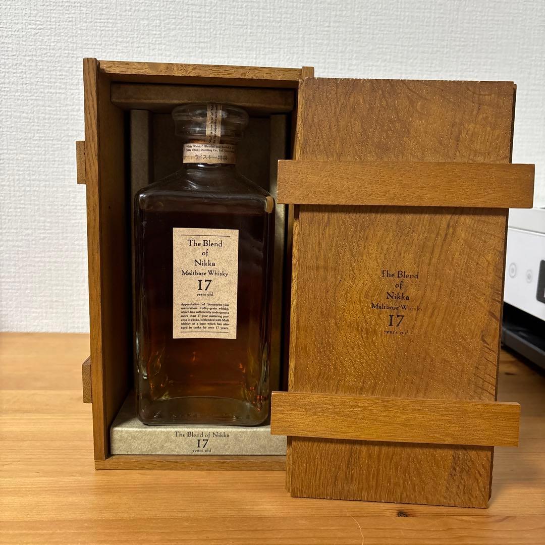 ニッカ　17年　NIKKA ザ ブレンド オブ ニッカ モルトベース 箱付❸