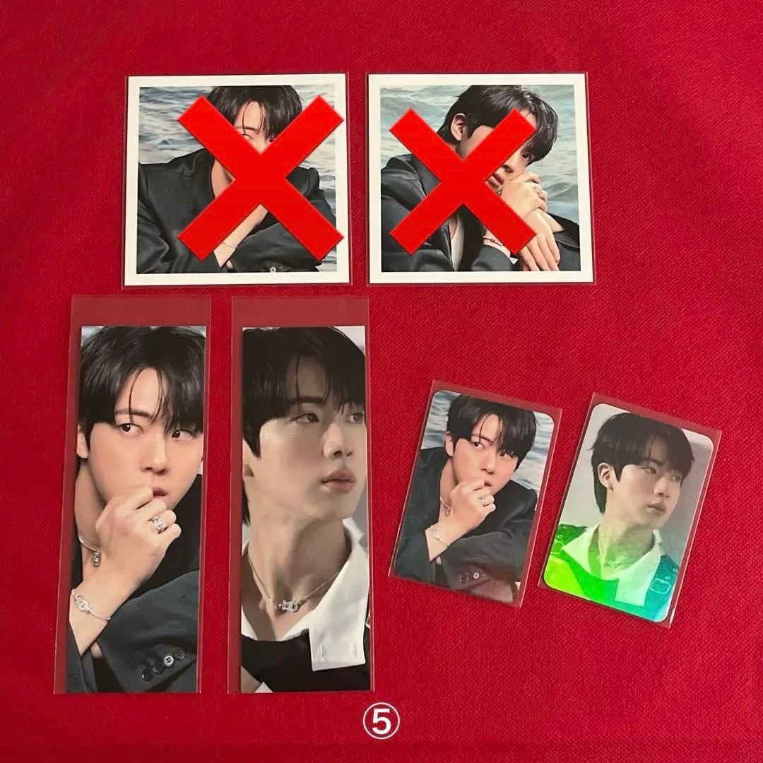 BTS ロングステッカー・ステッカー・ホログラム両面フォトカード等♡Jin