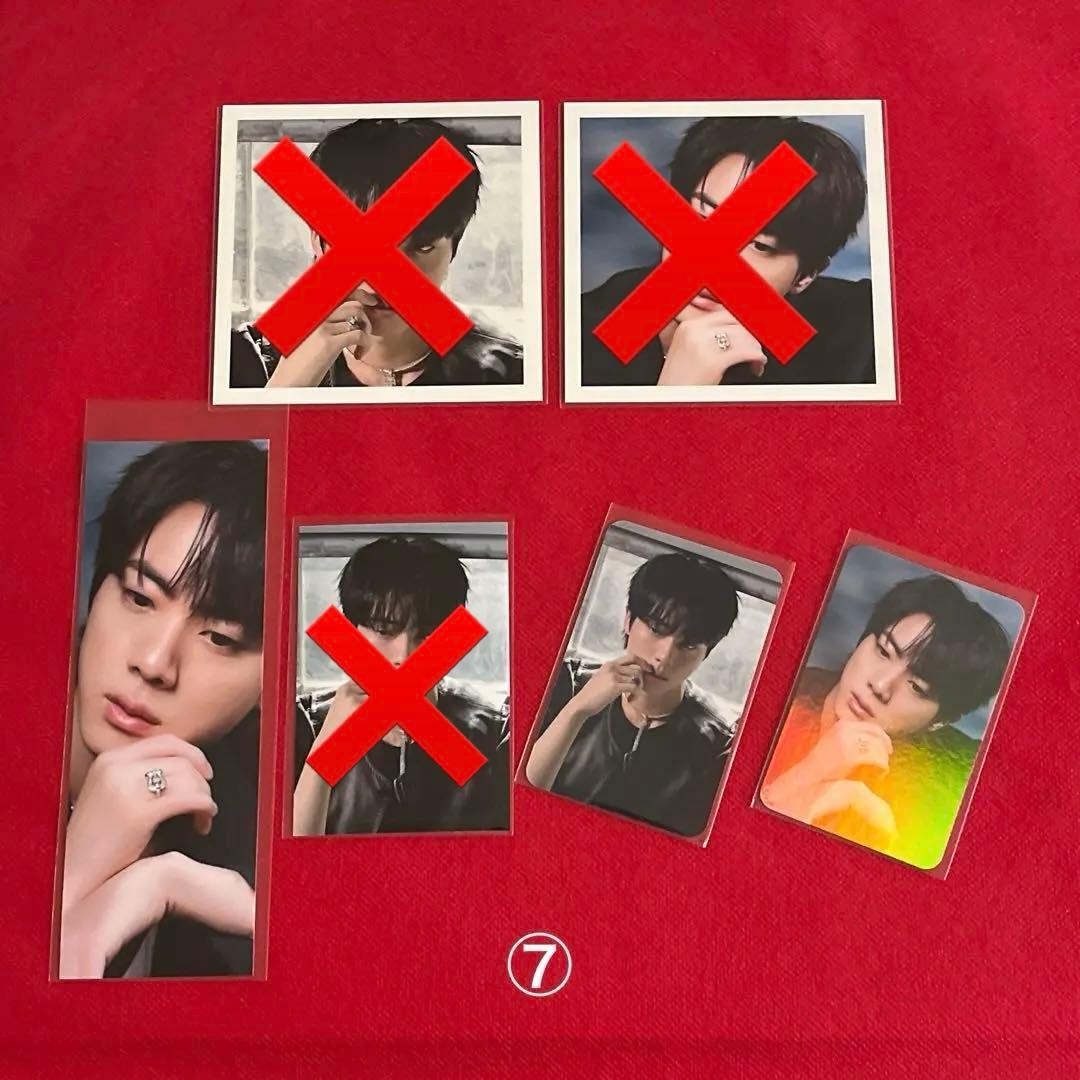 BTS ロングステッカー・ステッカー・ホログラム両面フォトカード等♡Jin