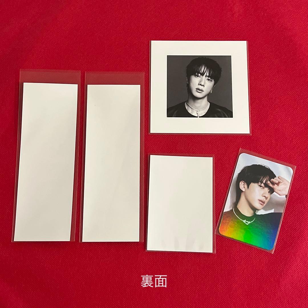 BTS ロングステッカー・ステッカー・ホログラム両面フォトカード等♡Jin